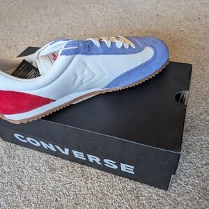 Converse Men's Sneakers - Blue, Red, and White